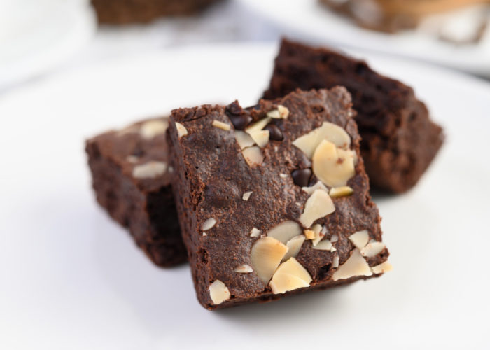brownie chocolate vegano