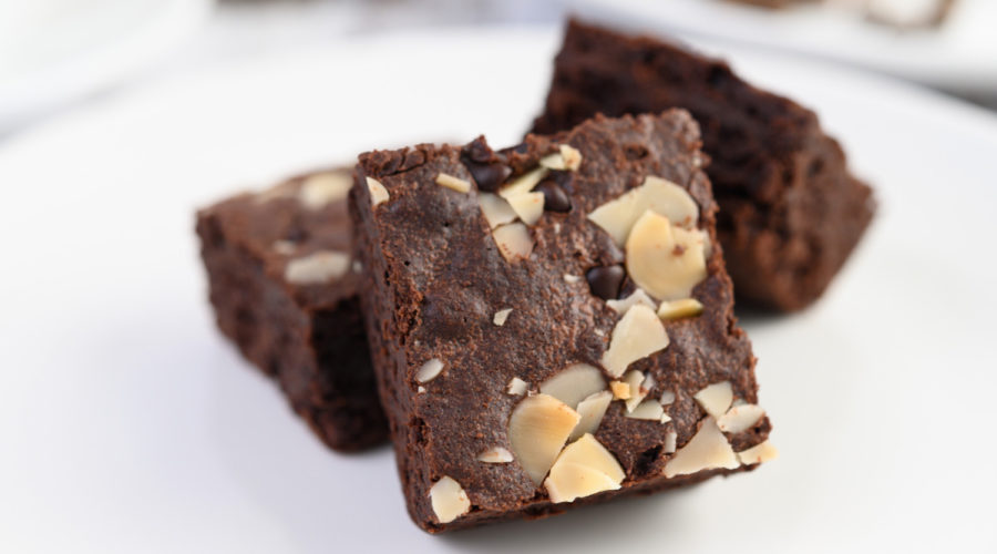 brownie chocolate vegano