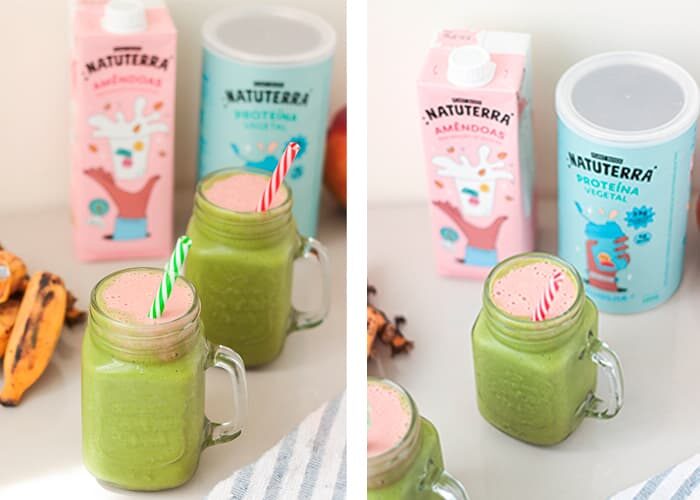 Receita: Smoothie duas cores