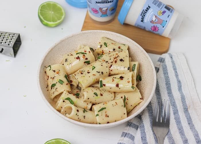 Receita: Pasta Refrescante ao molho de limão